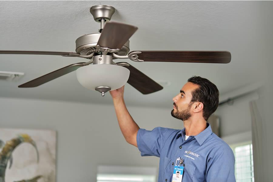Ceiling Fan Installation in Spring
