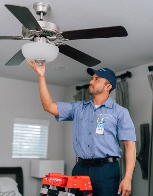 Ceiling Fan Installation in Willis
